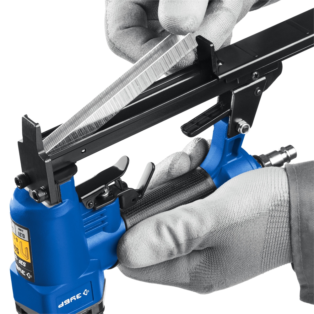 ЗУБР  53F-13, пневматический степлер для скоб 20Ga, тип 53F (6-13 мм), Профессионал (31934) 31934