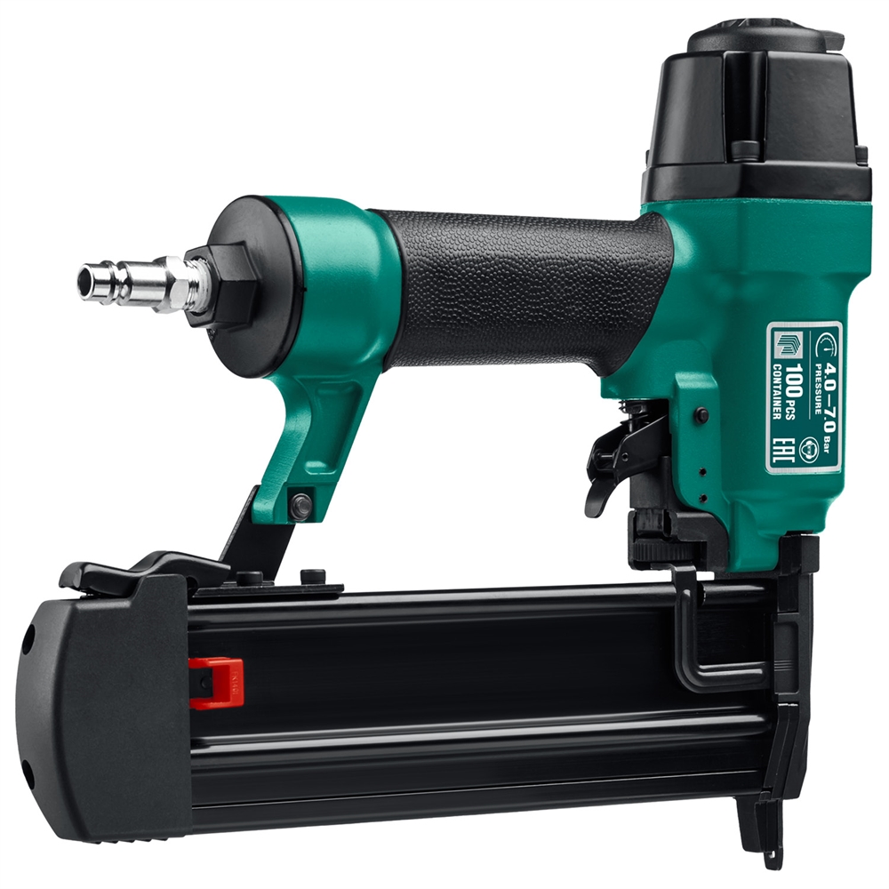 KRAFTOOL  F18/50C, пневматический нейлер-степлер 18Ga 2-в-1: для скоб тип 55 (19-40 мм) и гвоздей тип 300 (15-50мм), (31962) 31962