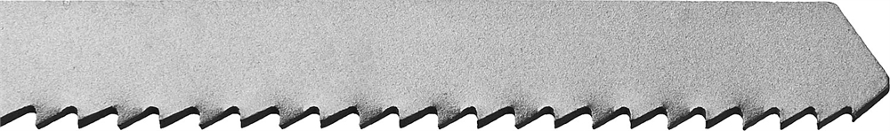 ЗУБР  T225B, 2 шт, 225 мм / 3 мм, T-хвост., У8А сталь, по дереву и строительному брусу, полотна для лобзика, Профессионал (155955-4) 155955-4