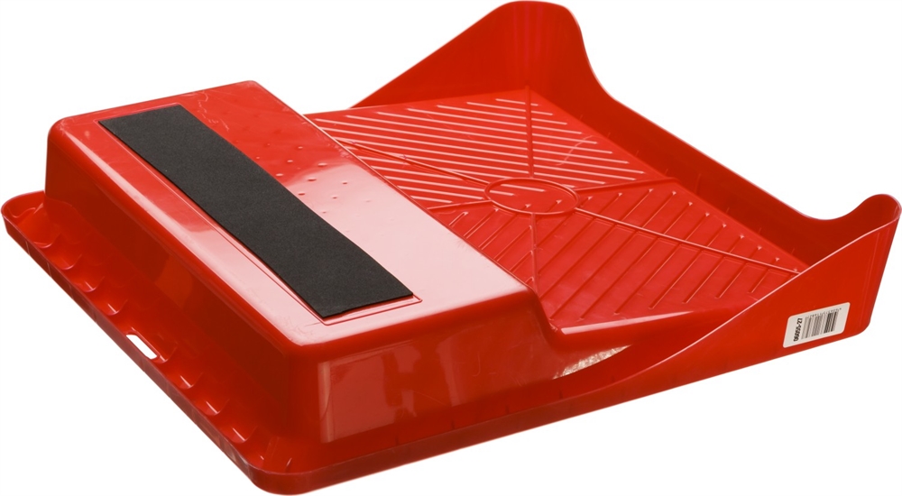 ЗУБР  360 х 360 мм, 1.3 л, для валика 270 мм, малярная пластмассовая ванночка, Профессионал (06055-27) 06055-27