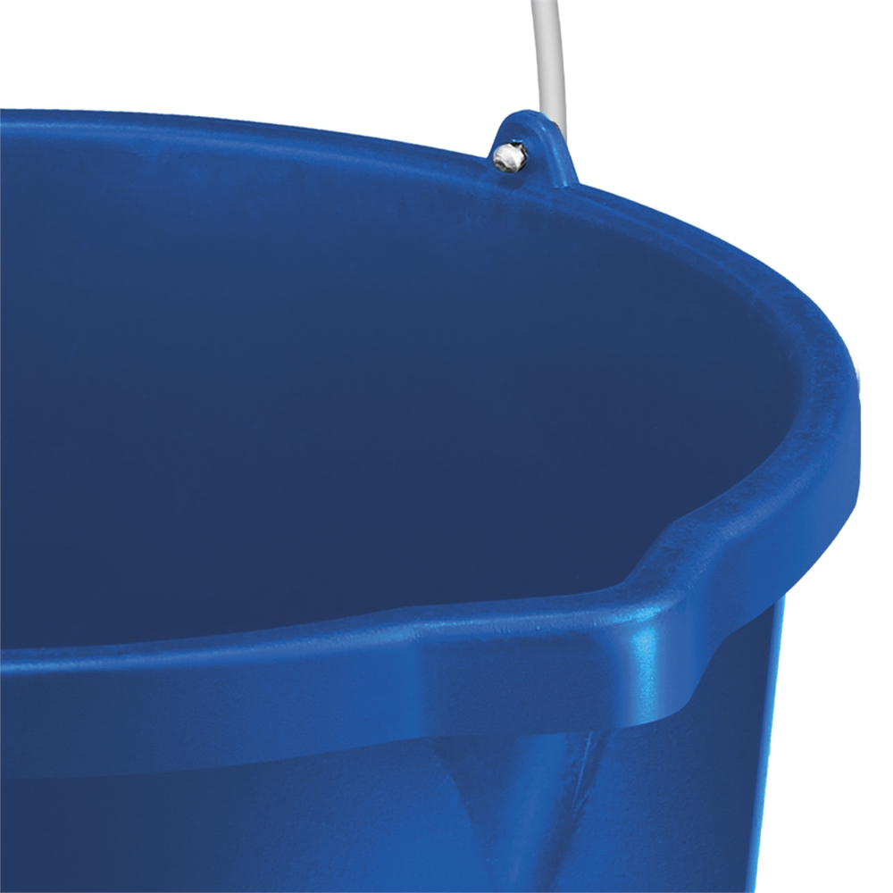 ЗУБР  20 л, первичный высокопрочный пластик, с носиком, усиленное строительное ведро, Профессионал (06091-20) 06091-20