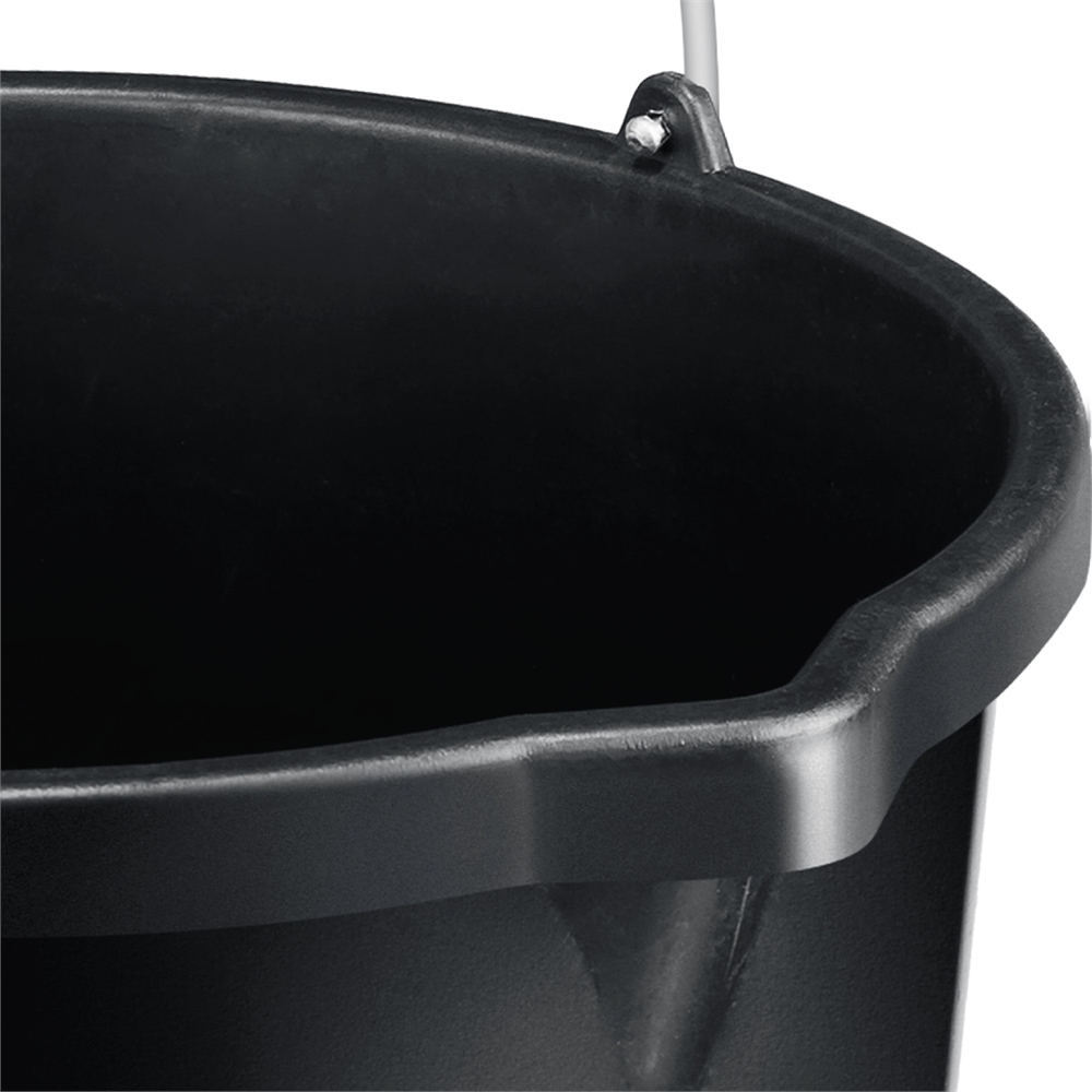 ЗУБР  16 л, ударопрочный пластик, с носиком, строительное ведро (06093-16) 06093-16