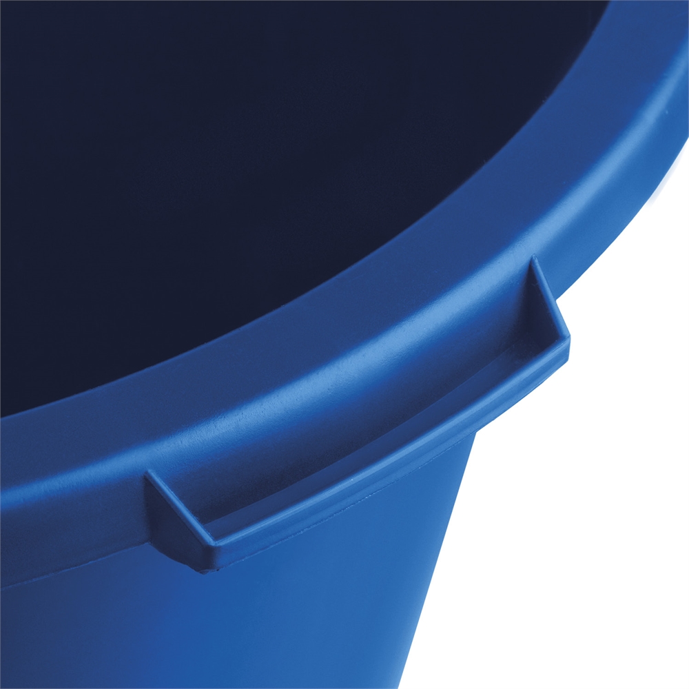 ЗУБР  60 л, первичный высокопрочный пластик, усиленный круглый строительный таз (06094-65) 06094-65