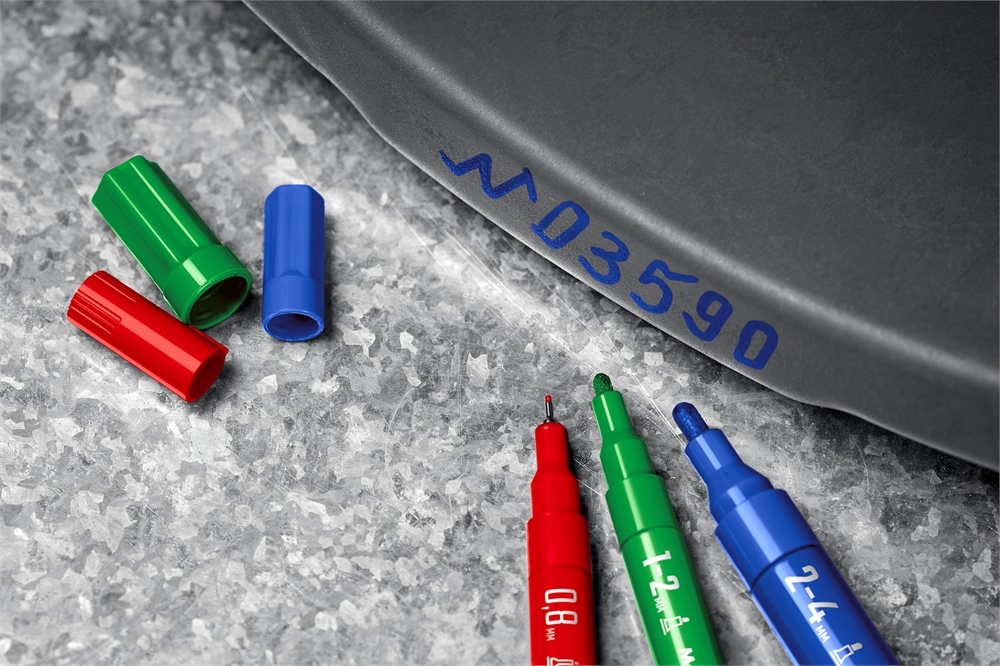 ЗУБР  МК-80, 0.8 мм, экстратонкий, белый, маркер-краска, Профессионал (06324-8) 06324-8