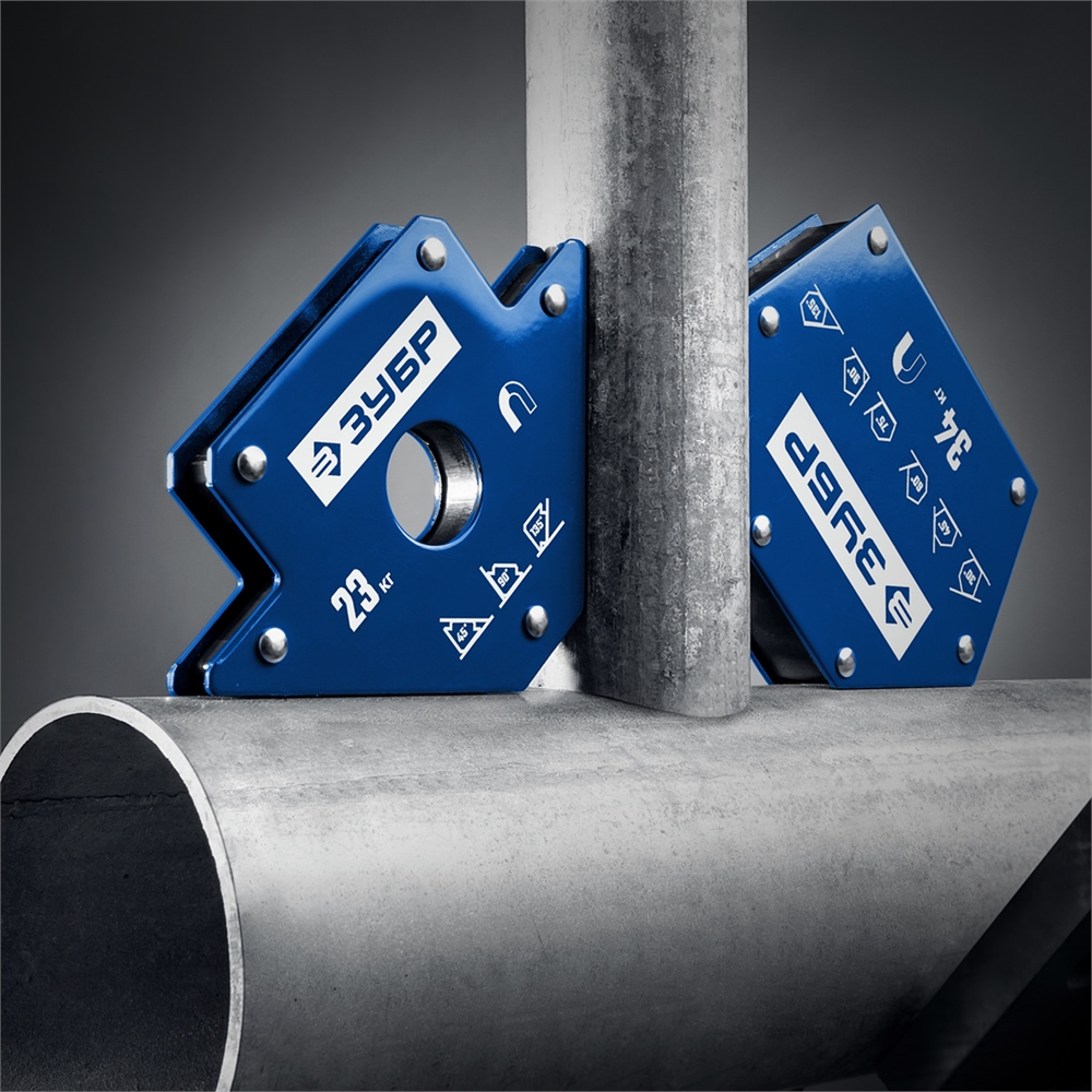 ЗУБР  УМ-6, 34 кг, угольник магнитный для сварочных работ, Профессионал (40055-34) 40055-34