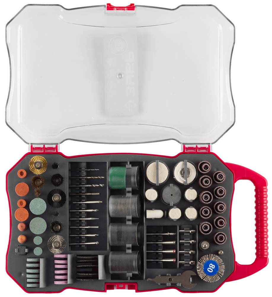 ЗУБР  208 предм., набор мини-насадок для гравёра (35901-H208) 35901-H208