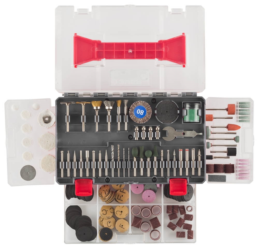 ЗУБР  349 предм., набор мини-насадок для гравёра (35905-H349) 35905-H349