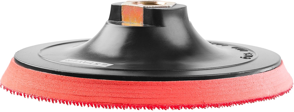 STAYER  М14, d 125 мм, пластиковая, мягкая опорная тарелка на липучке для УШМ (35744-125) 35744-125