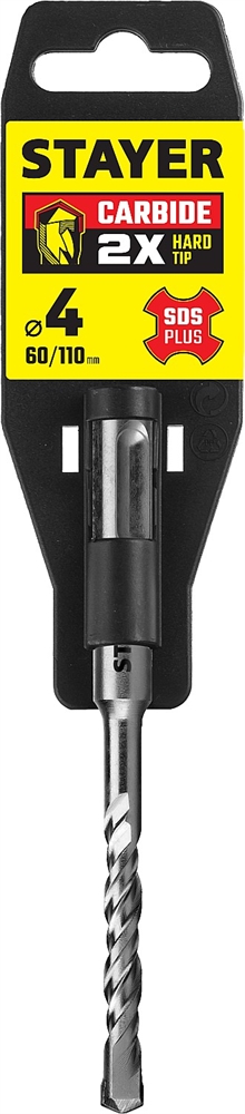 STAYER  4 x 110 мм, SDS-plus бур, Professional (2930-110-04) 2930-110-04_z02