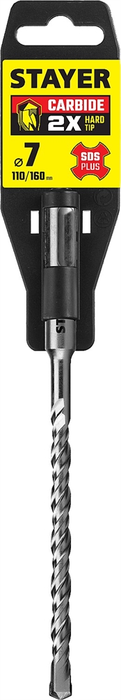 STAYER  7 x 160 мм, SDS-plus бур, Professional (2930-160-07) 2930-160-07_z02