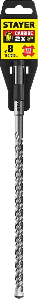 STAYER  8 x 210 мм, SDS-plus бур, Professional (2930-210-08) 2930-210-08_z02