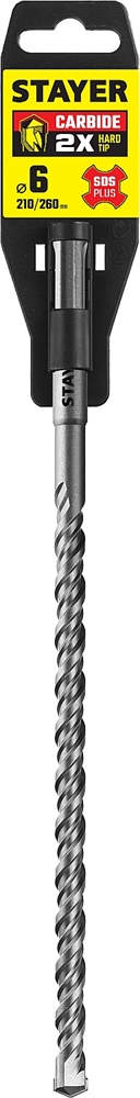 STAYER  6 x 260 мм, SDS-plus бур, Professional (2930-260-06) 2930-260-06_z02