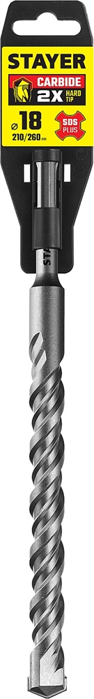 STAYER  18 x 260 мм, SDS-plus бур, Professional (2930-260-18) 2930-260-18_z02