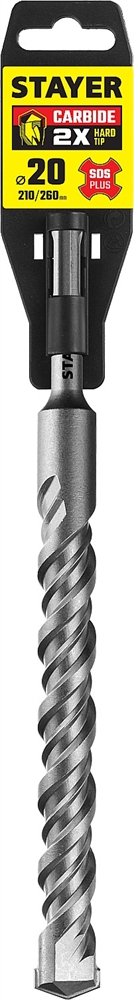 STAYER  20 x 260 мм, SDS-plus бур, Professional (2930-260-20) 2930-260-20_z02