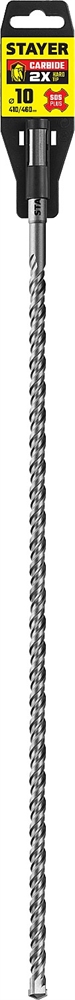 STAYER  10 x 460 мм, SDS-plus бур, Professional (2930-460-10) 2930-460-10_z02