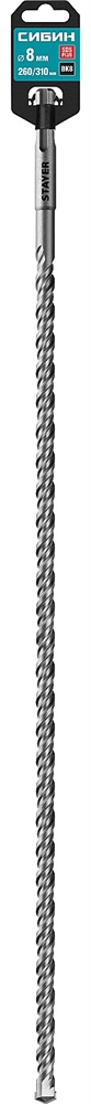 СИБИН  8 х 310 мм, SDS-plus бур (29312-310-08) 29312-310-08