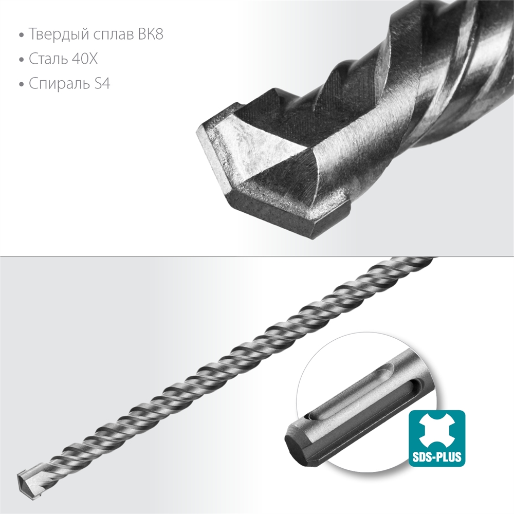 СИБИН  20 х 310 мм, SDS-plus бур (29312-310-20) 29312-310-20