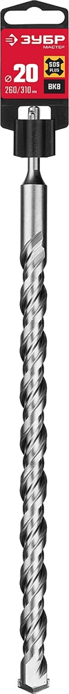 ЗУБР  20 x 310 мм, SDS-plus бур (29315-310-20) 29315-310-20
