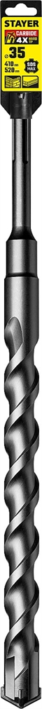 STAYER  Hercules-4Х, 35 x 410/520 мм, SDS-max бур, Professional (29370-410-35) 29370-410-35