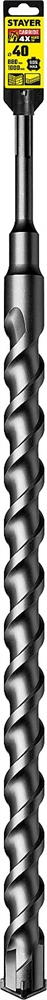 STAYER  Hercules-4Х, 40 x 880/1000 мм, SDS-max бур, Professional (29370-880-40) 29370-880-40