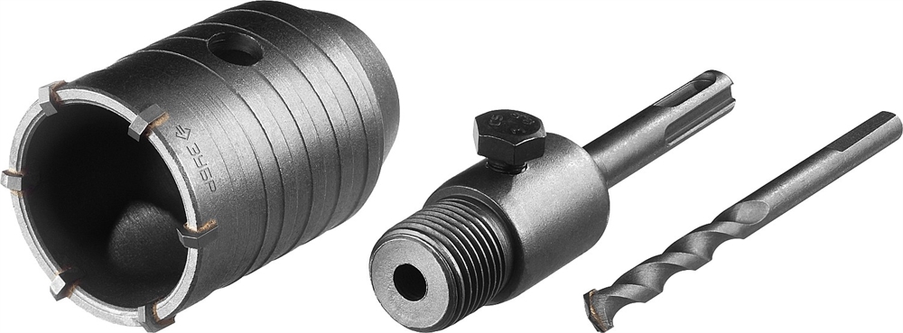 ЗУБР  60 мм, SDS - Plus, 6Т, коронка по бетону с державкой (29211-50) 29211-50