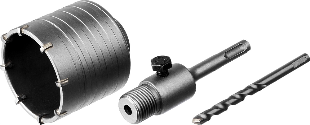 СИБИН  65 мм, SDS - Plus, 8Т, коронка по бетону с оснасткой (29216-65) 29216-65