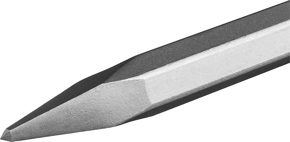 KRAFTOOL  Alligator, 400 мм, HEX 28, пикообразное зубило (29341-00-400) 29341-00-400