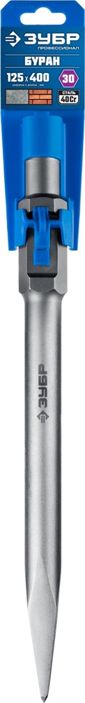 ЗУБР  Буран, 600 мм, HEX 30, пикообразное зубило  (29375-00-600) 29375-00-600