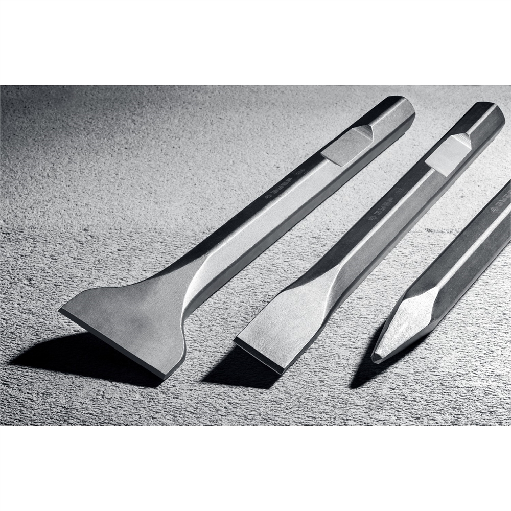 KRAFTOOL  Alligator, 400 мм, HEX 28, пикообразное зубило  (29341-00-400) 29380-00-400