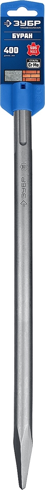ЗУБР  Буран, 400 мм, SDS-max, пикообразное зубило, Профессионал (29381-00-280) 29381-00-400_z01