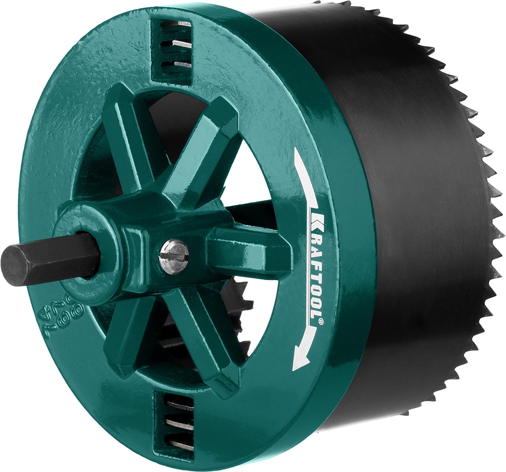 KRAFTOOL  3 шт, (60-67-74 x 32 мм), наборная кольцевая пила по дереву (29582-H3-32) 29582-H3-32