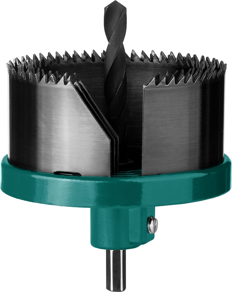 KRAFTOOL  3 шт, (60-67-74 x 32 мм), наборная кольцевая пила по дереву (29582-H3-32) 29582-H3-32