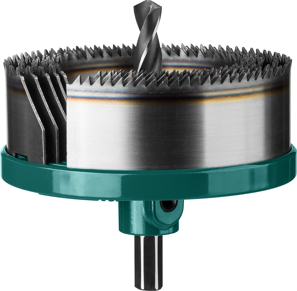 KRAFTOOL  5 шт, (68-74-80-90-100 x 32 мм), наборная кольцевая пила по дереву (29584-H5-32) 29584-H5-32