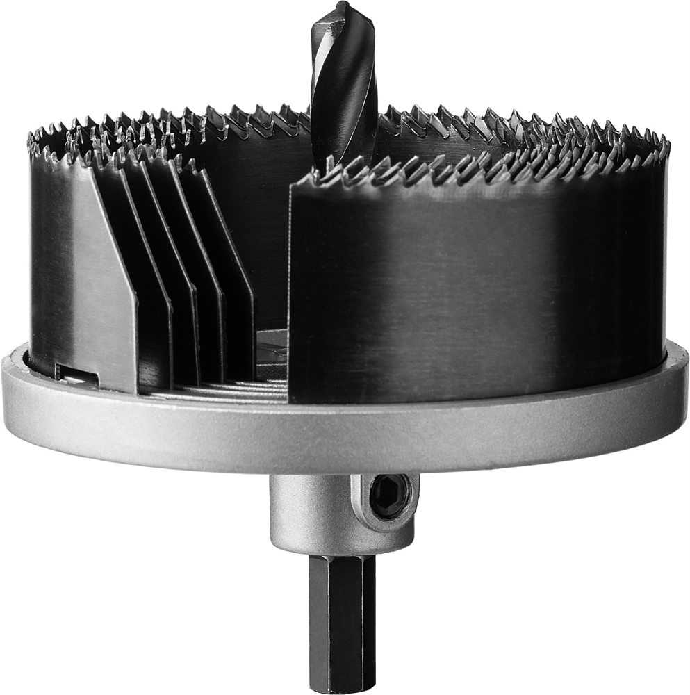 ЗУБР  3 шт, (60-73-80 х 42 мм), наборная кольцевая пила по дереву (29595-H5-32) 29595-H5-32