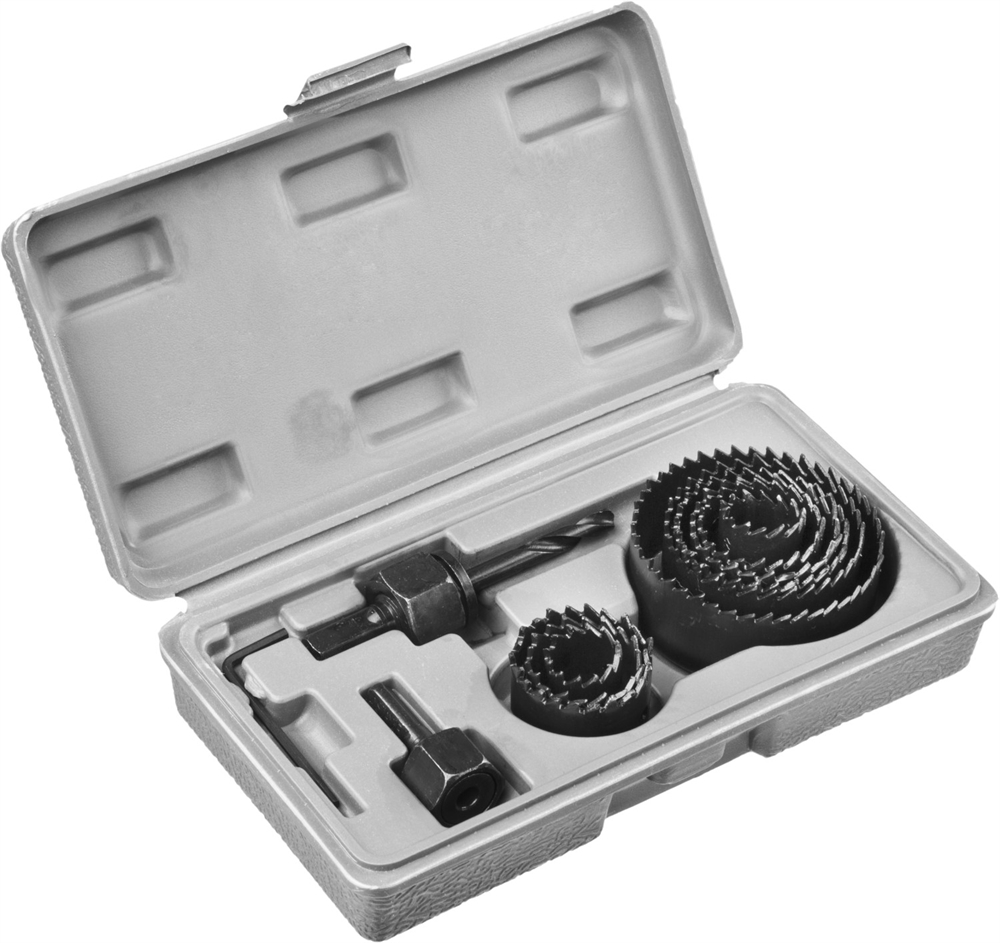 STAYER  Maxcut, 9 шт, 19-64 мм, набор кольцевых коронок по дереву (29600-H11) 29600-H11