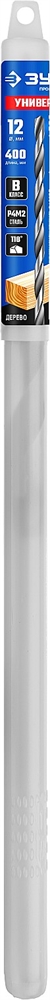ЗУБР  Универсал, d 12 x 400/85 мм, опалубочное универсальное сверло, Профессионал (29390-400-12) 29390-400-12_z02