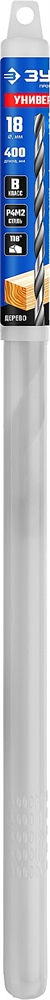 ЗУБР  Универсал, d 18 x 400/85 мм, опалубочное универсальное сверло, Профессионал (29390-400-18) 29390-400-18_z02
