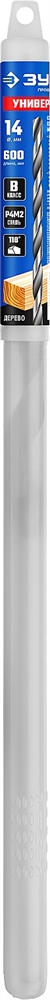 ЗУБР  Универсал, d 14 x 600/110 мм, опалубочное универсальное сверло, Профессионал (29390-600-14) 29390-600-14_z02