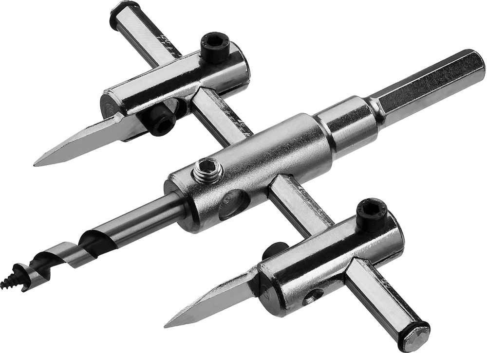 ЗУБР  d 30-120 мм, глубина реза 30 мм, регулируемое сверло по дереву (29440-120) 29440-120