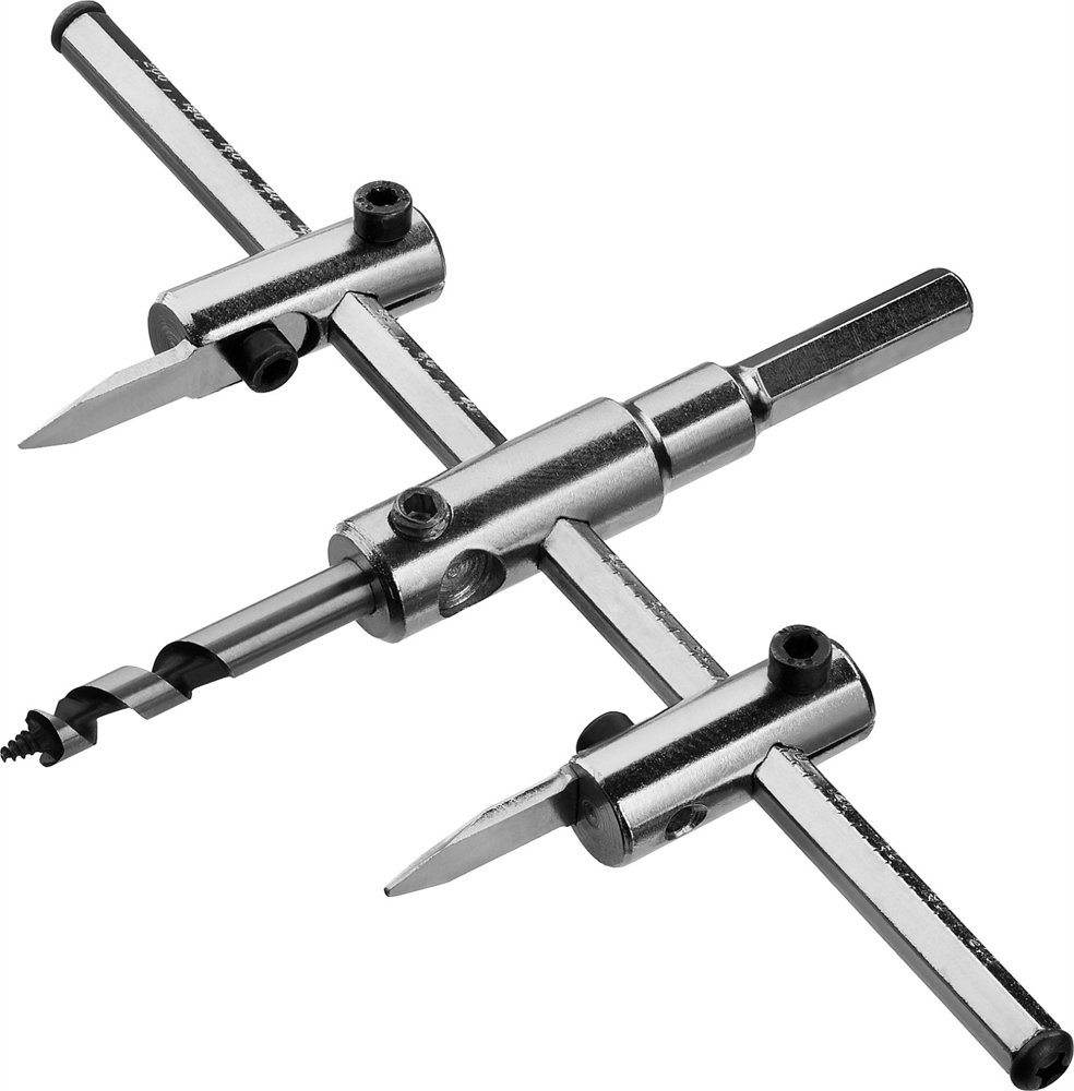 ЗУБР  d 30-200 мм, глубина реза 30 мм, регулируемое сверло по дереву (29440-200) 29440-200