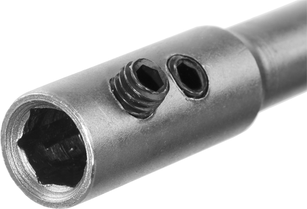 ЗУБР  300 мм, HEX 12.5 мм, удлинитель для сверл левиса (2953-12-300) 2953-12-300