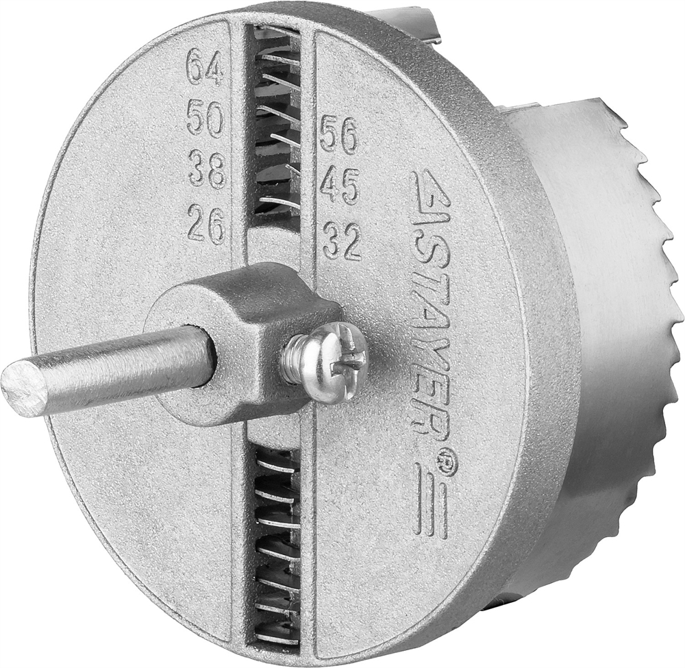 STAYER  7 шт, (26-32-38-45-50-56-64 х 23 мм), наборная кольцевая пила по дереву (2956-1) 2956-1