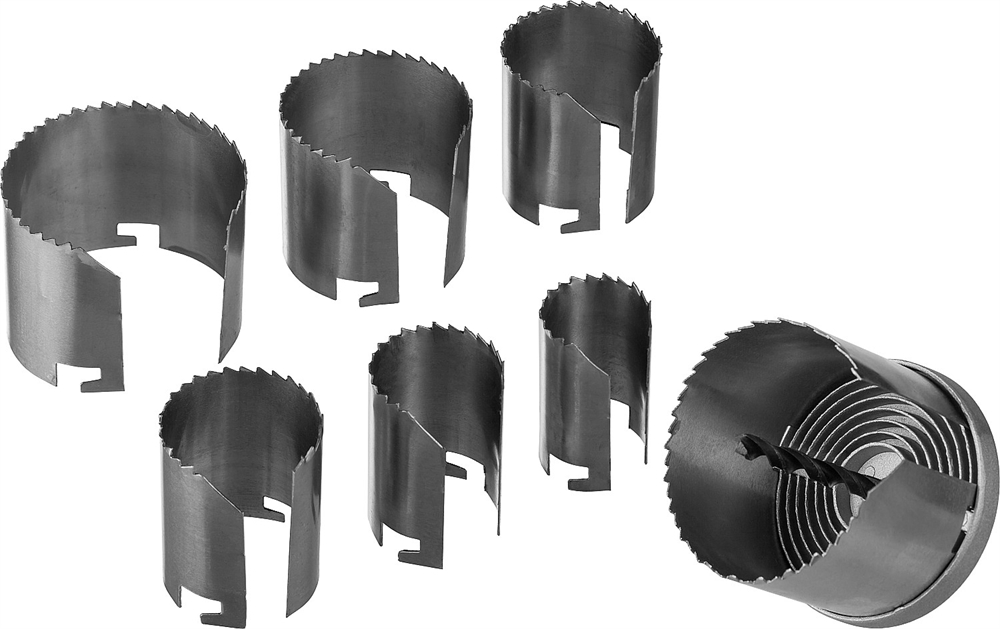 STAYER  7 шт, (26-32-38-45-50-56-64 х 42 мм), наборная кольцевая пила по дереву (2956-2) 2956-2