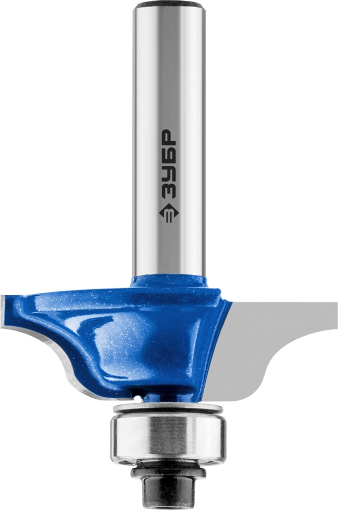 ЗУБР  38.1 x 18 мм, радиус 6.3 мм, фреза кромочная калевочная №6, Профессионал (28707-38.1) 28707-38.1