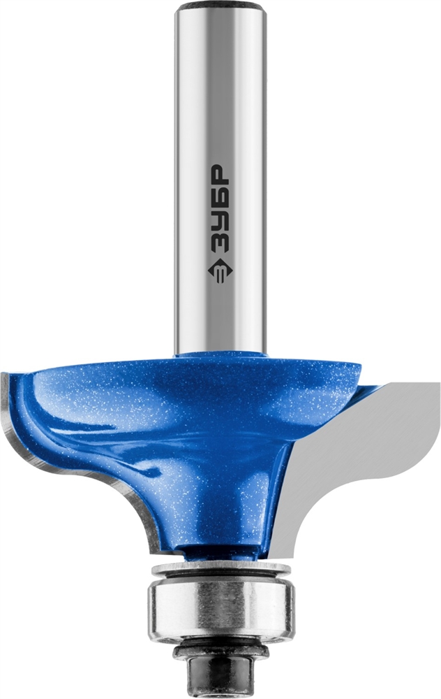 ЗУБР  38.1 x 15 мм, радиус 6.3 мм, фреза кромочная калевочная №8, Профессионал (28710-38.1) 28710-38.1