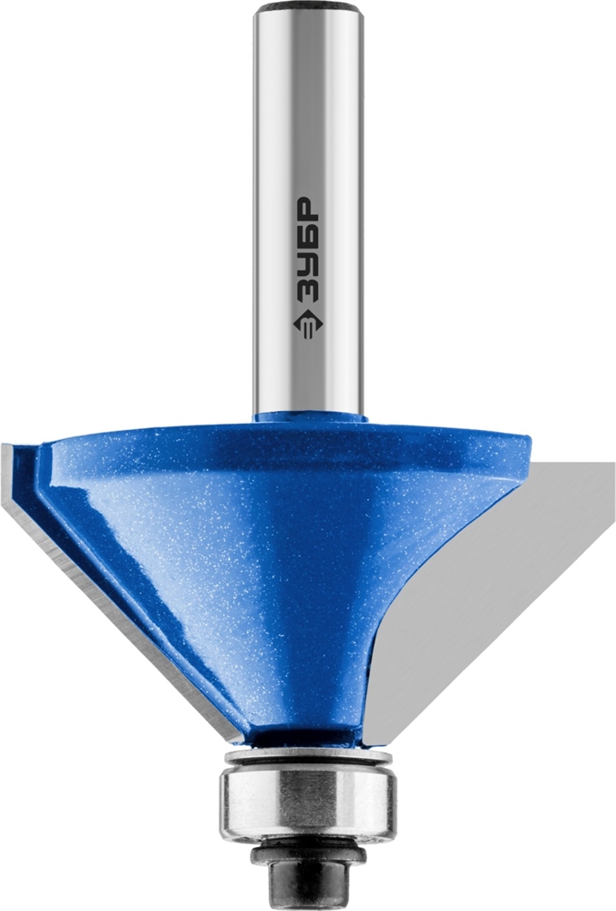 ЗУБР  44.5 x 23 мм, фреза кромочная калевочная (фасочная) №9, Профессионал (28711-44.5) 28711-44.5