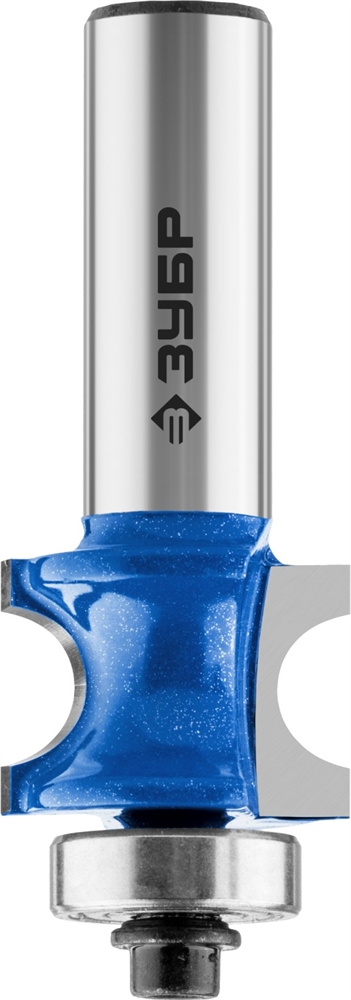 ЗУБР  22.2 x 25.4 мм, радиус 4.8 мм, фреза полустержневая с подшипником, Профессионал (28722-22.2) 28722-22.2