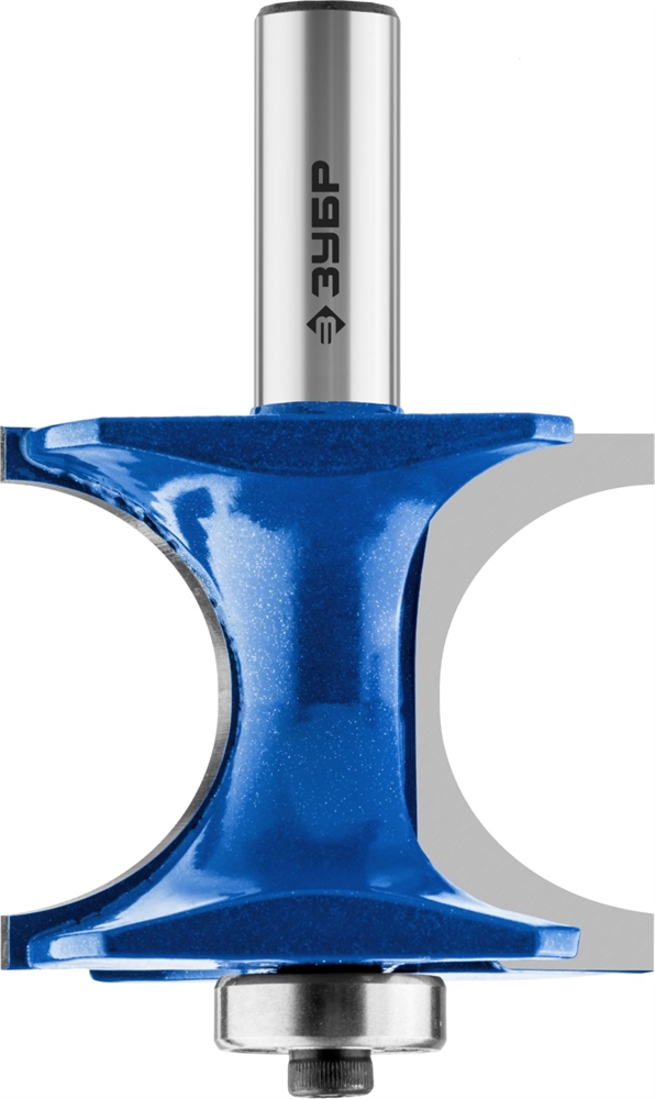 ЗУБР  54 x 51 мм, радиус 12.7 мм, фреза полустержневая с подшипником, Профессионал (28722-54) 28722-54