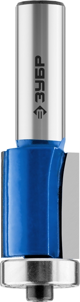 ЗУБР  19 x 25.4 мм, хвостовик 12 мм, фреза кромочная с нижним подшипником, Профессионал (28727-19-25.4-12) 28727-19-25.4-12