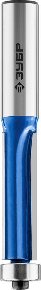 ЗУБР  12.7 x 38 мм, хвостовик 12 мм, фреза кромочная с нижним подшипником (3 лезвия), Профессионал (28728-12.7-38-12) 28728-12.7-38-12